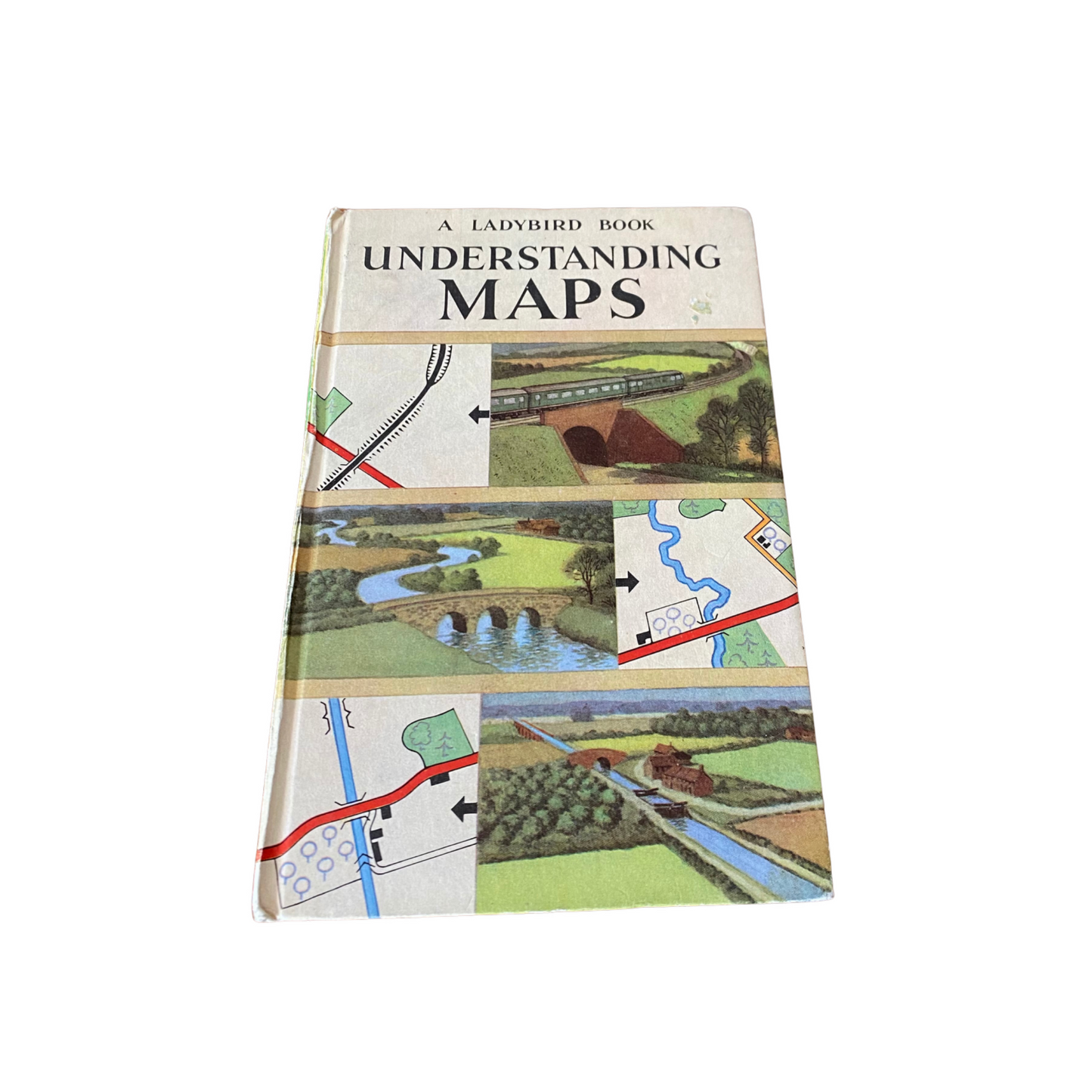Vintage 1960s ladybird book, Understanding Maps , Series 671