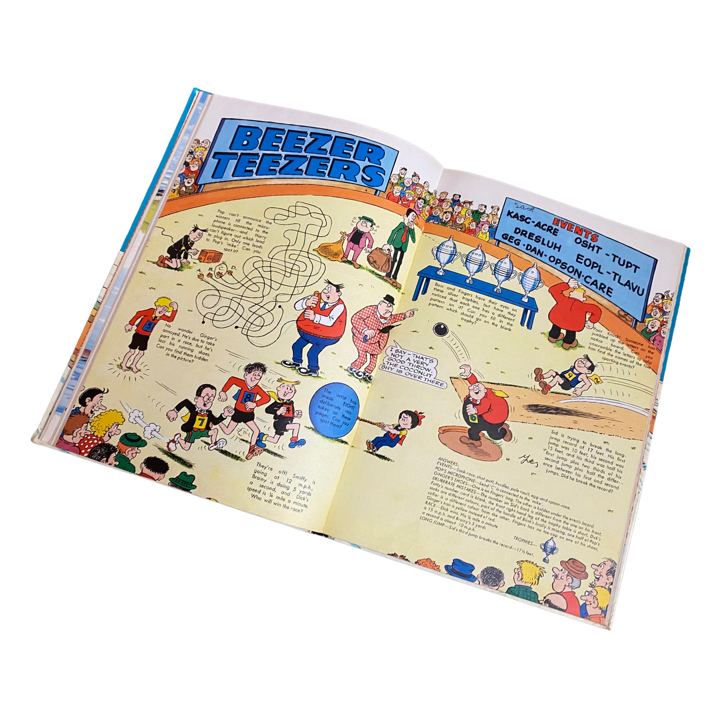 Vintage Beezer annual 1974. Great nostalgic gift idea