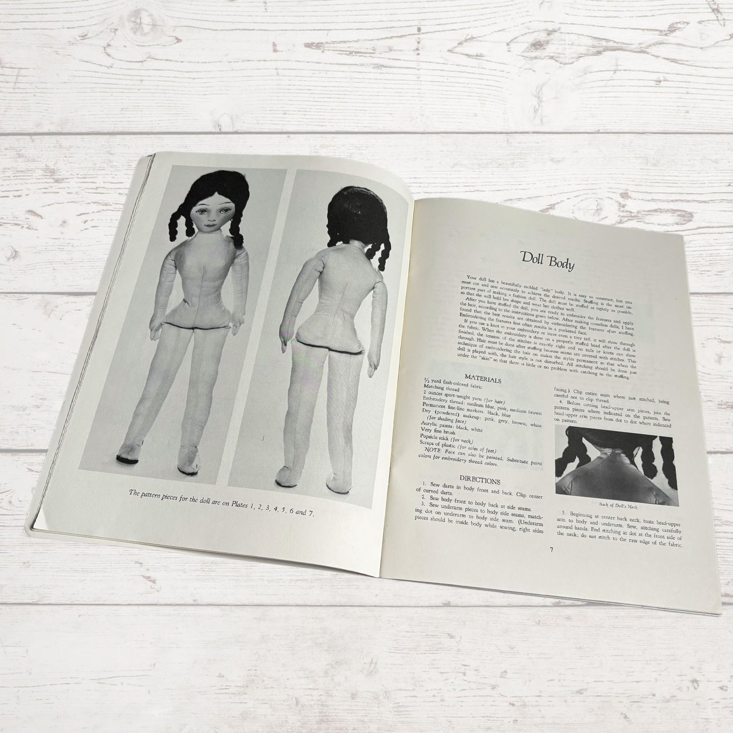 An Easy to Make Godey Doll by G.P Jones. A Vintage Doll Making Book
