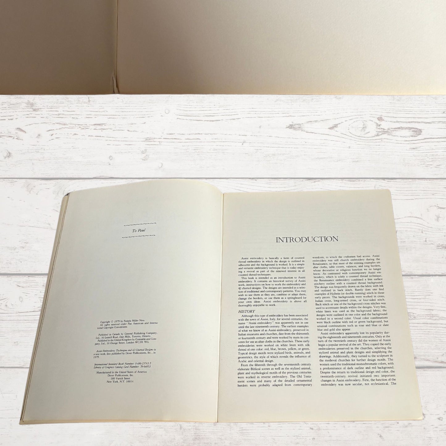 Assisi Embroidery: Technique and 42 Charted Designs by Pamela Miller Ness.  A 1970s Counted Thread Embroidery Vintage Book