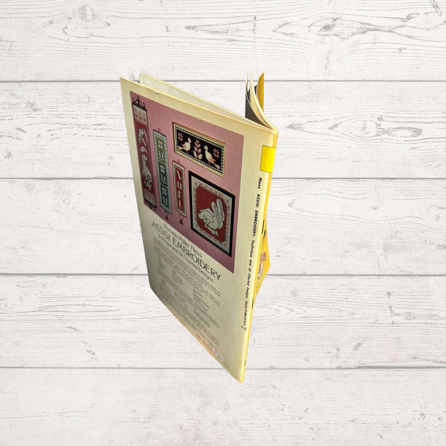 Assisi Embroidery: Technique and 42 Charted Designs by Pamela Miller Ness.  A 1970s Counted Thread Embroidery Vintage Book