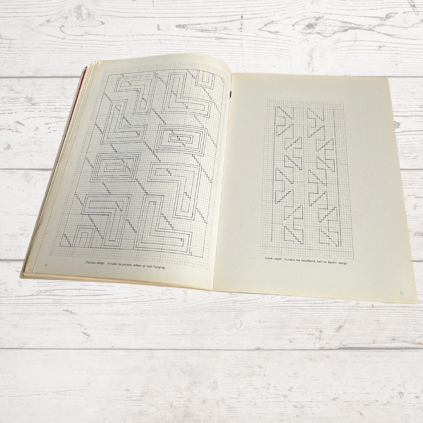 American Indian Needlepoint Designs by Roslyn Epstein. A 1970s Needlecraft Design Vintage Book