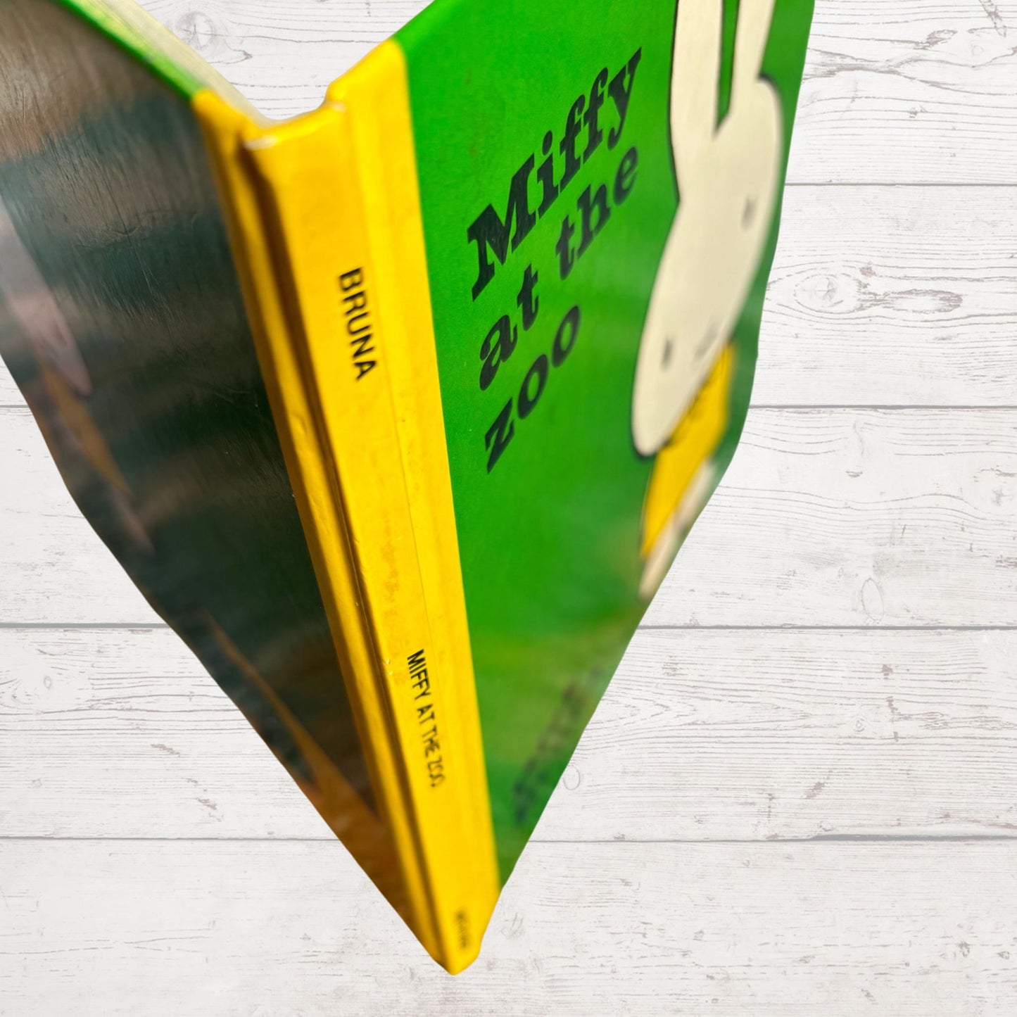 Vintage 1980s Dick Bruna Hardcover Children's Book - Miffy at the Zoo : A Bright and Colourful Tale of a Special Day Out