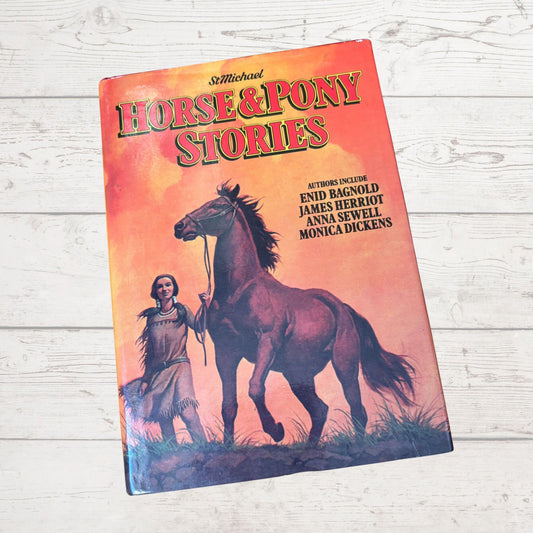 St.Michael Horse & Pony Stories. Vintage Hardback Book with Original Dust Jacket