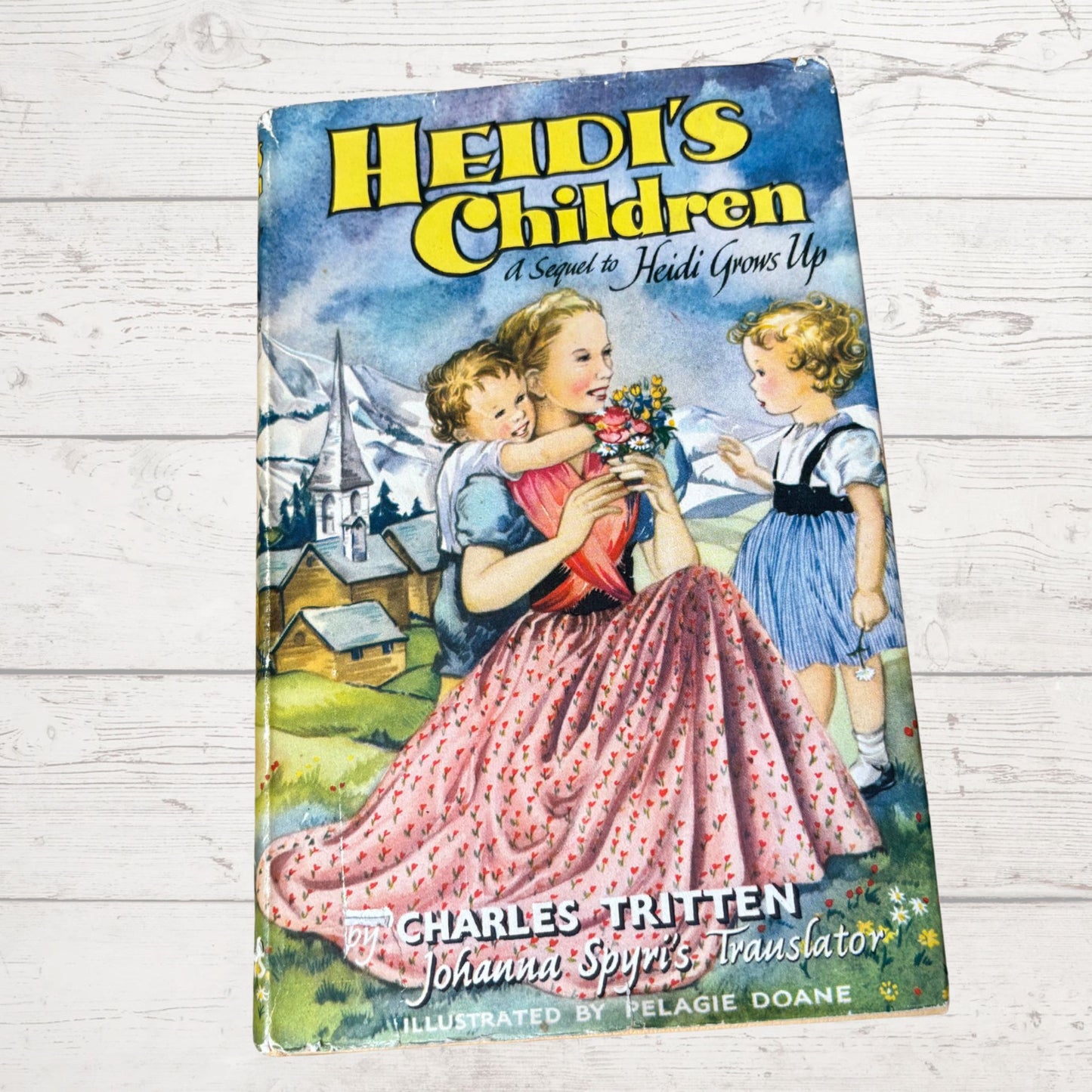 Heidi's Children: 1960s Hardcover Book with Original Dust Jacket