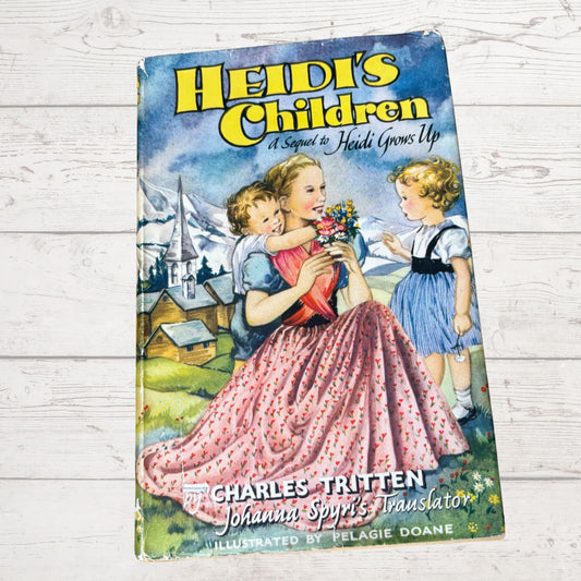 Heidi's Children: 1960s Hardcover Book with Original Dust Jacket