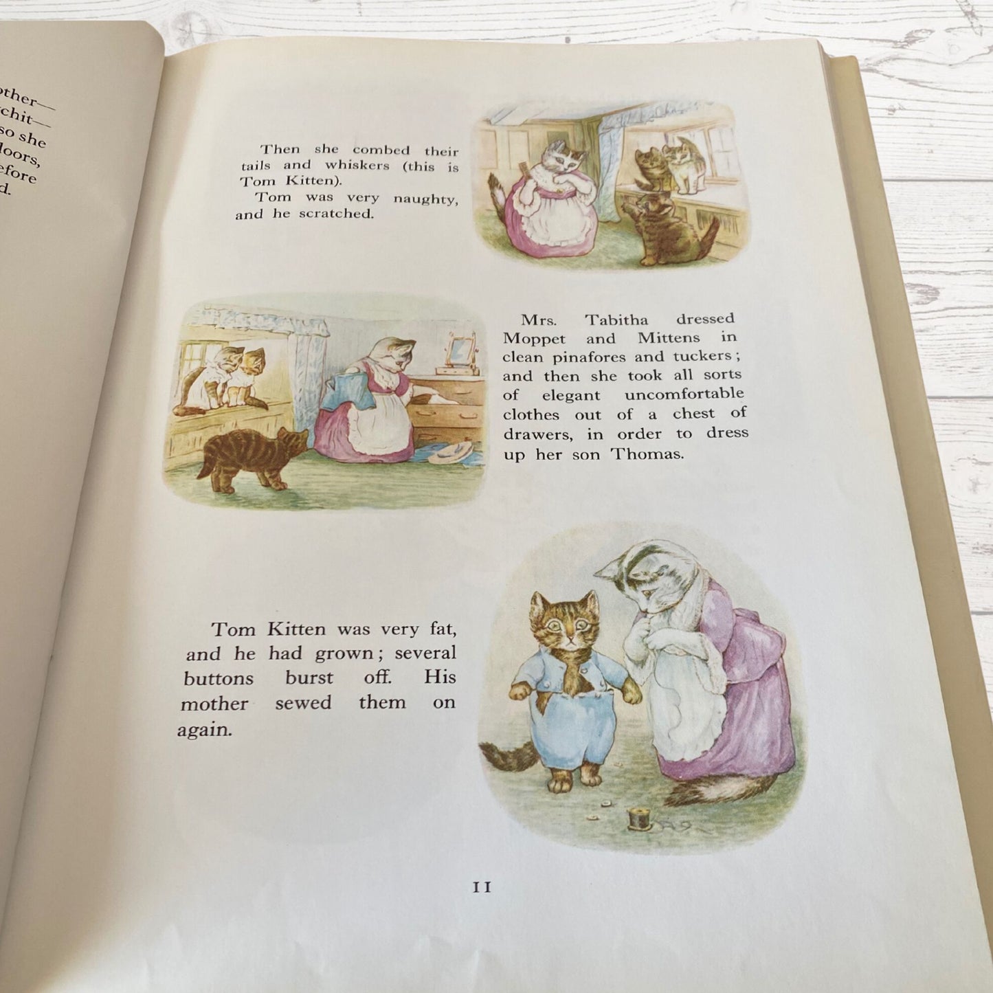 The Complete Adventures of Tom Kitten and his Friends. 1985 Edition - Fully Illustrated Hardcover Book with dust jacket
