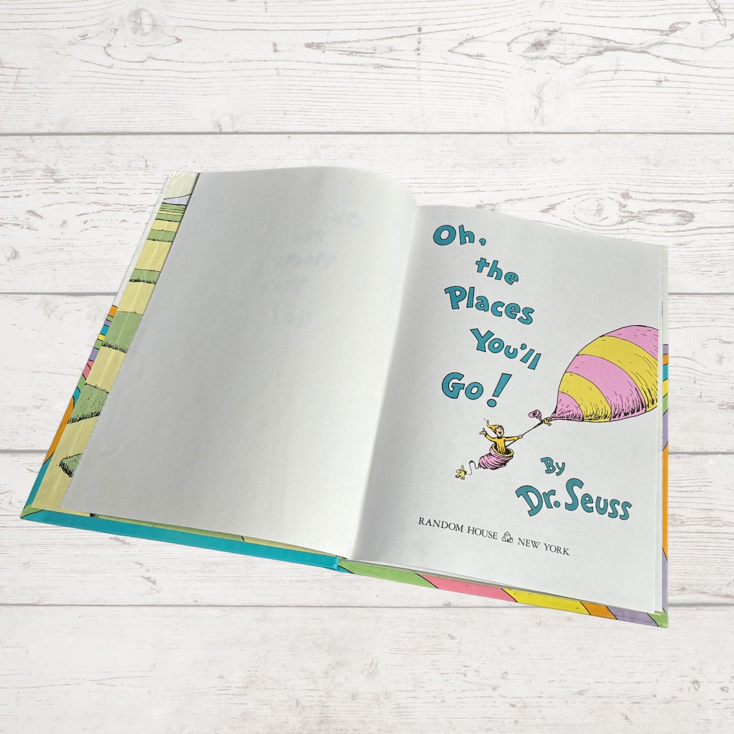 Vintage Dr. Seuss Picture Book. Oh the Places You’ll Go ! Hardback 1990 Edition