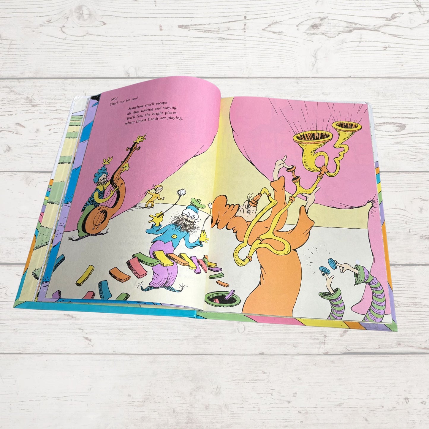 Vintage Dr. Seuss Picture Book. Oh the Places You’ll Go ! Hardback 1990 Edition