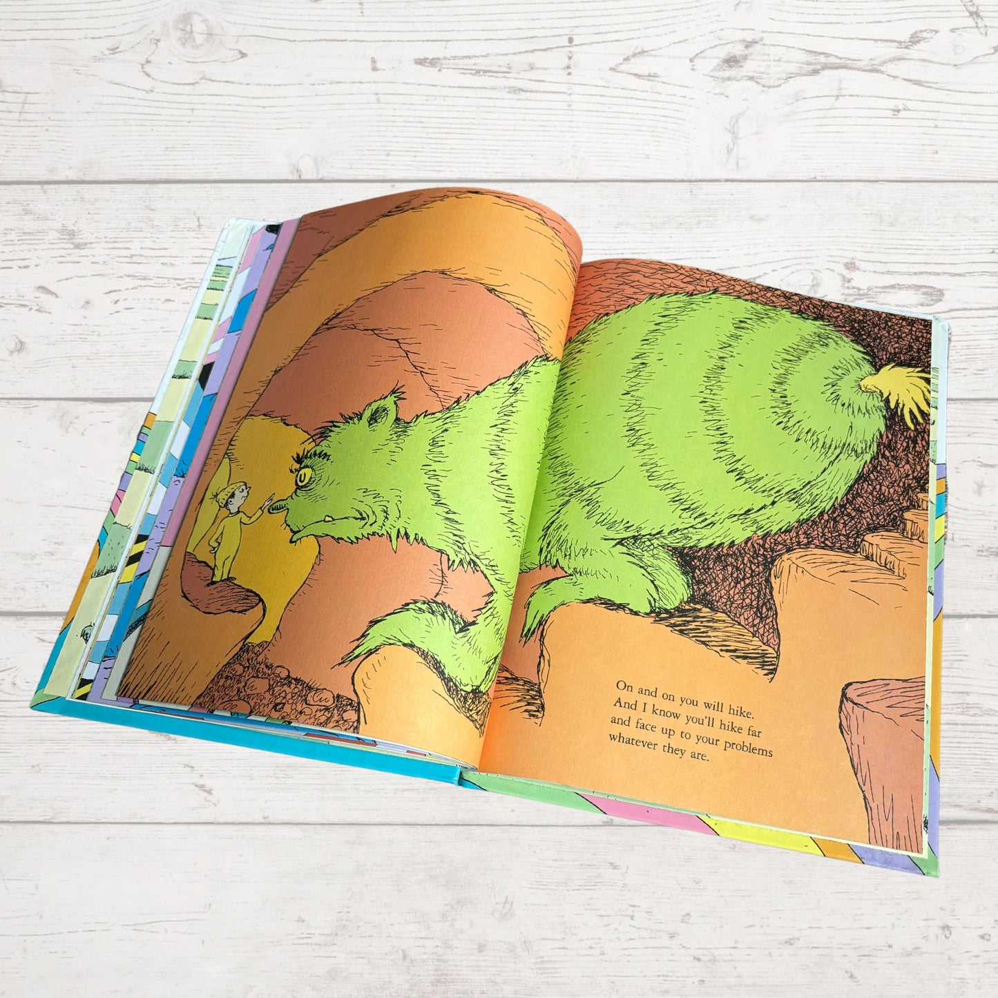 Vintage Dr. Seuss Picture Book. Oh the Places You’ll Go ! Hardback 1990 Edition