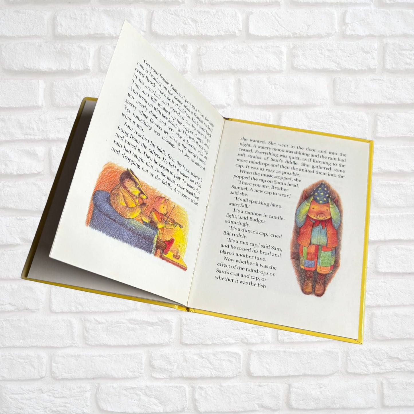 Vintage Hardback: The Adventures of Sam Pig - Magic Water by Alison Uttley, Illustrated by Graham Percy