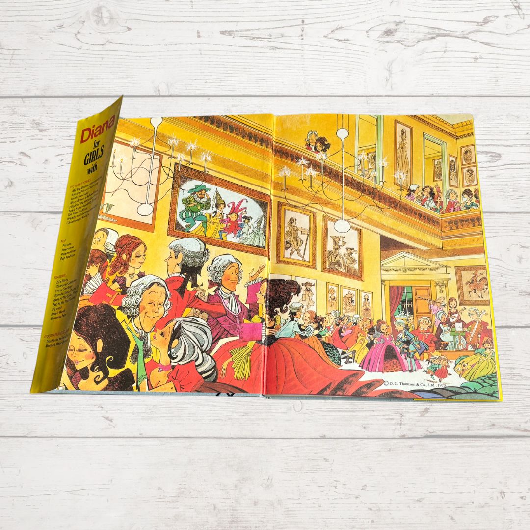 Vintage Diana Annual 1974, full of fiction, fashion, fun and nostalgia. Great gift idea