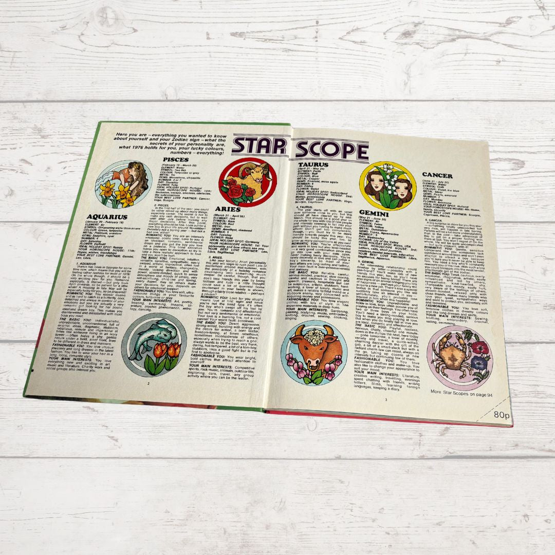 Vintage Jackie Annual 1976, full of fiction, fashion, fun and nostalgia. Great gift idea