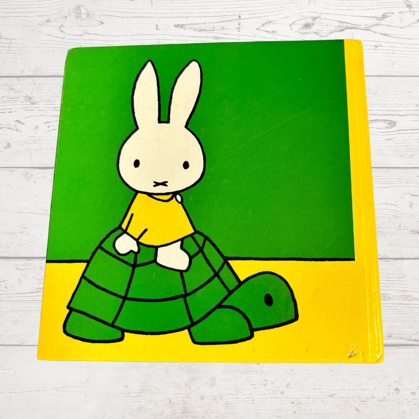 Vintage 1980s Dick Bruna Hardcover Children's Book - Miffy at the Zoo : A Bright and Colourful Tale of a Special Day Out