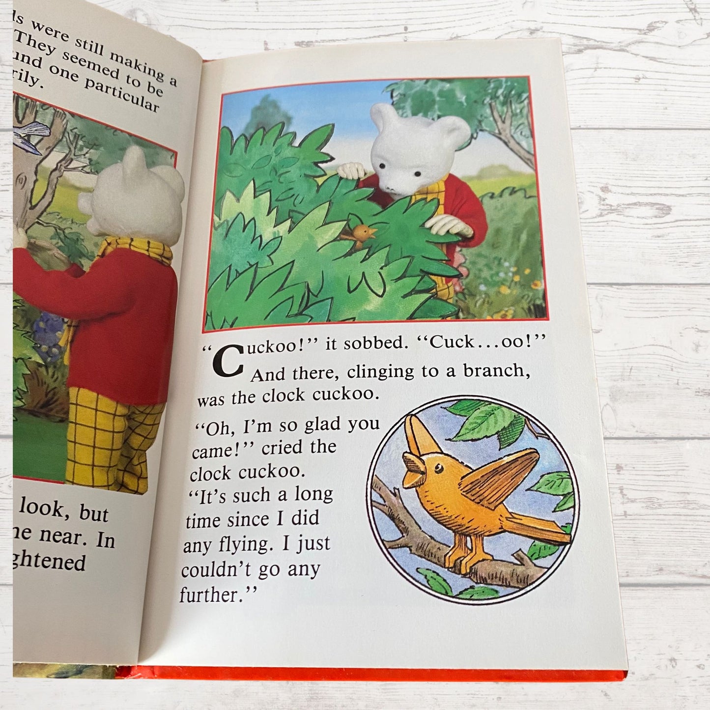 Rupert and the Old Hat. Rupert Bear Story.Vintage ladybird book. Great gift idea