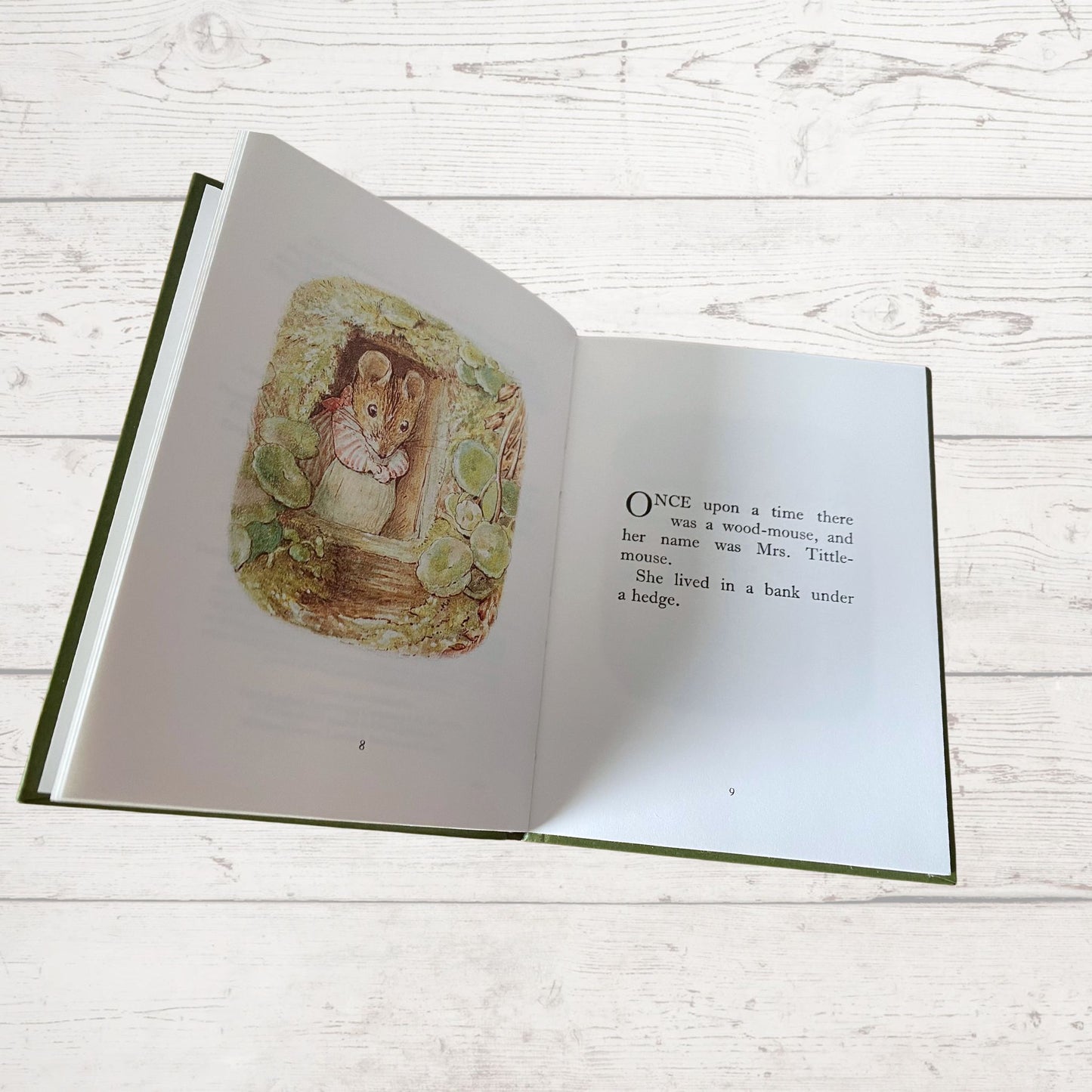 The Tale of Mrs. Tittlemouse. Vintage Beatrix Potter book. 1989 edition. Great gift idea.