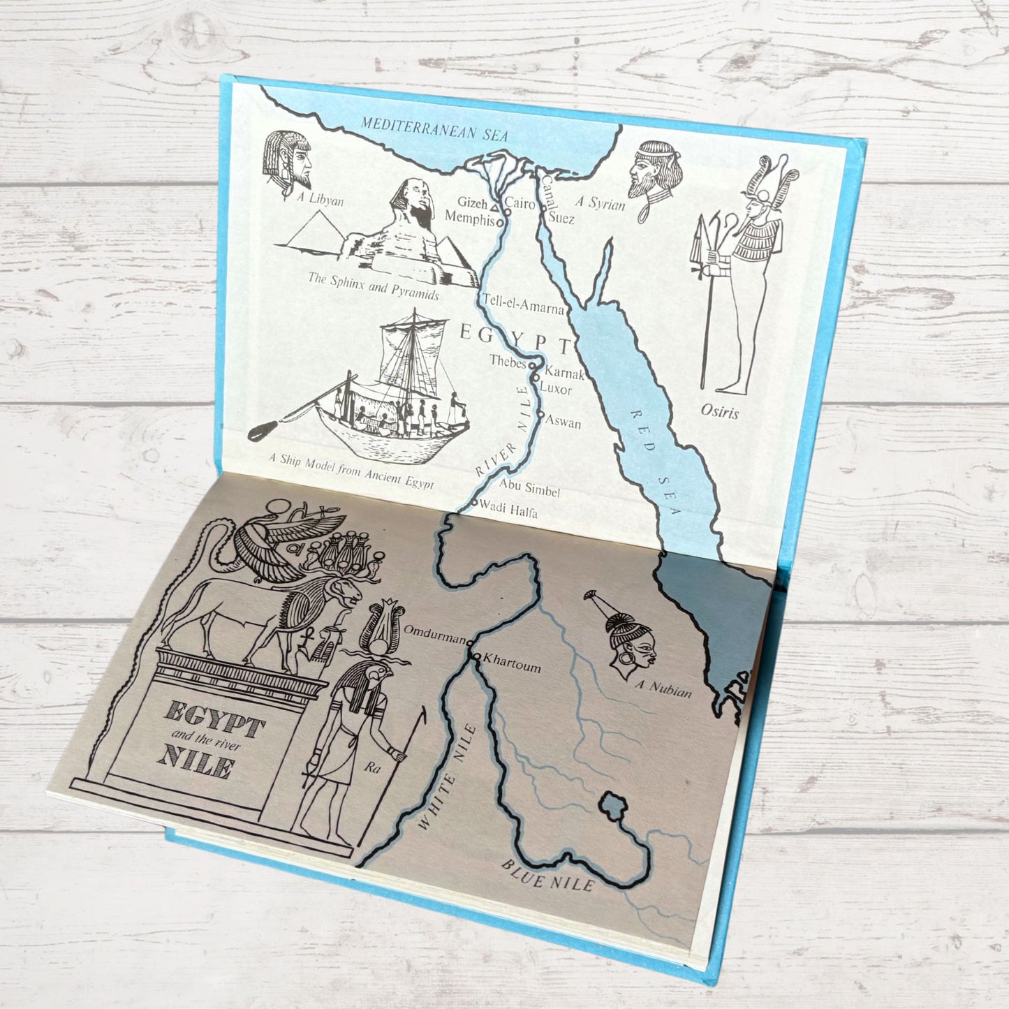 Vintage 1970s ladybird book, Cleopatra and Ancient Egypt. Series 561