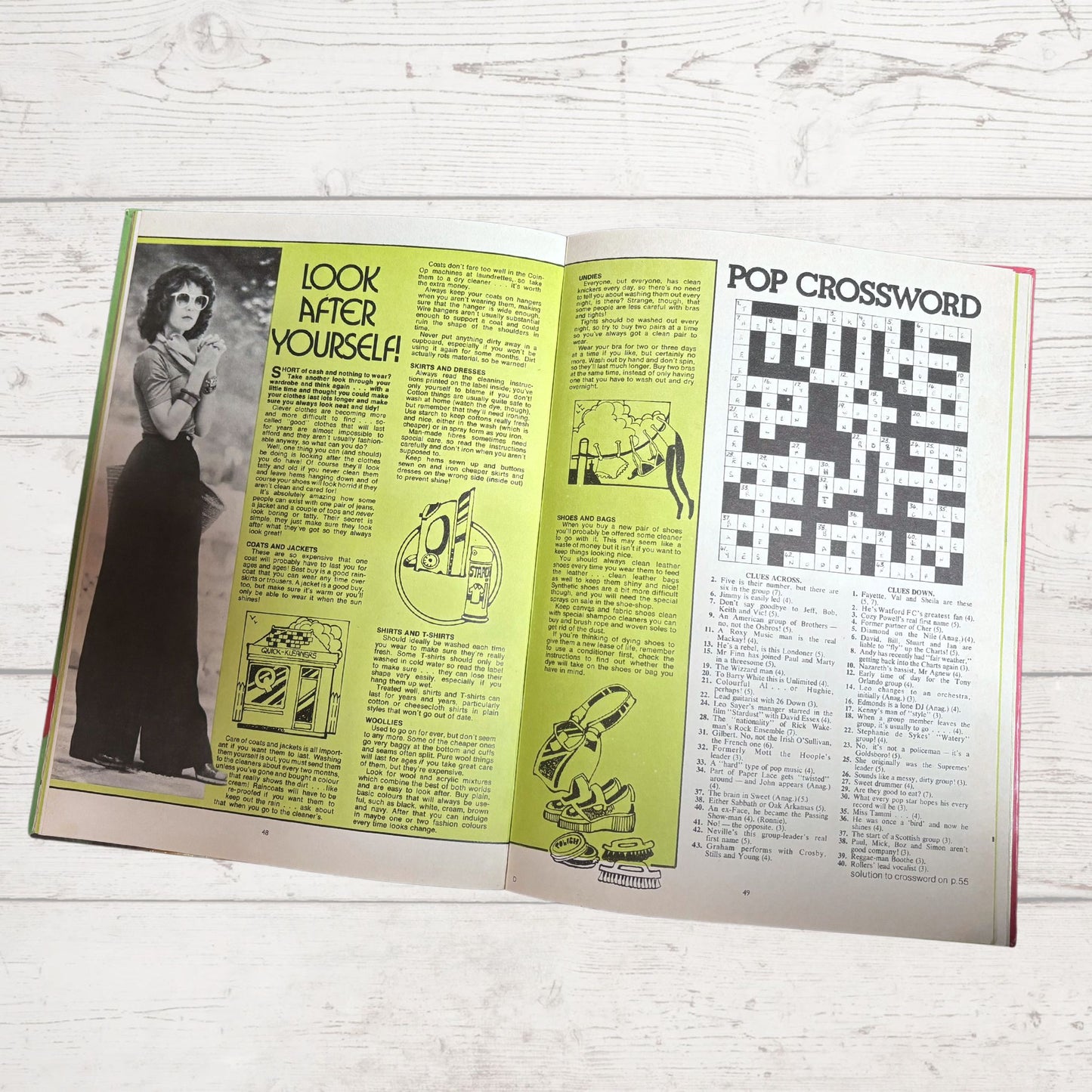 Vintage Jackie Annual 1976, full of fiction, fashion, fun and nostalgia. Great gift idea