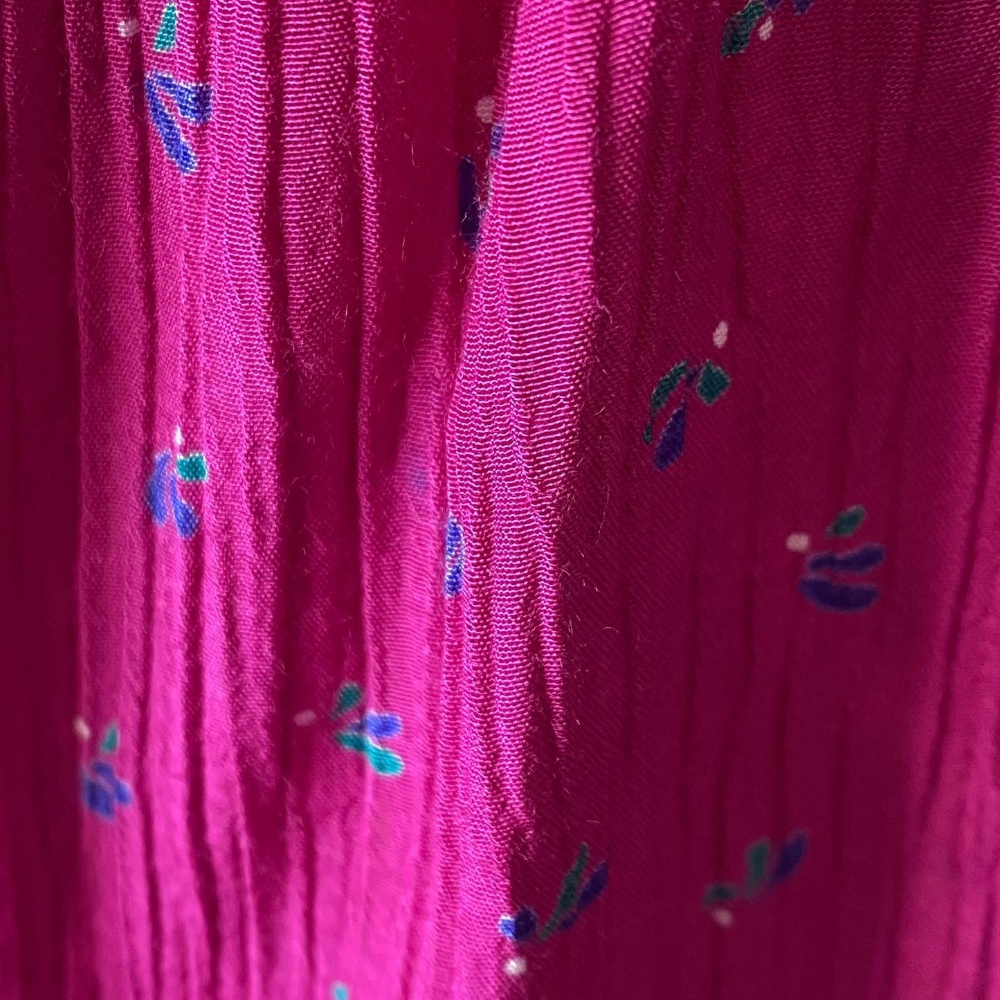 80s pink floral print print vintage midi dress .Approx UK size 10-12