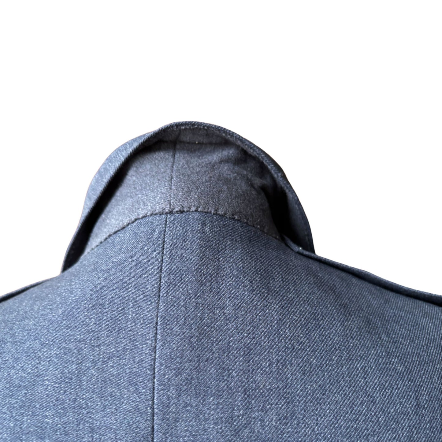 1950s USAF Blue Wool Serge Vintage Military Jacket with Detachable Metal US Pins. Approx UK XS-S (m) 10-12(f)