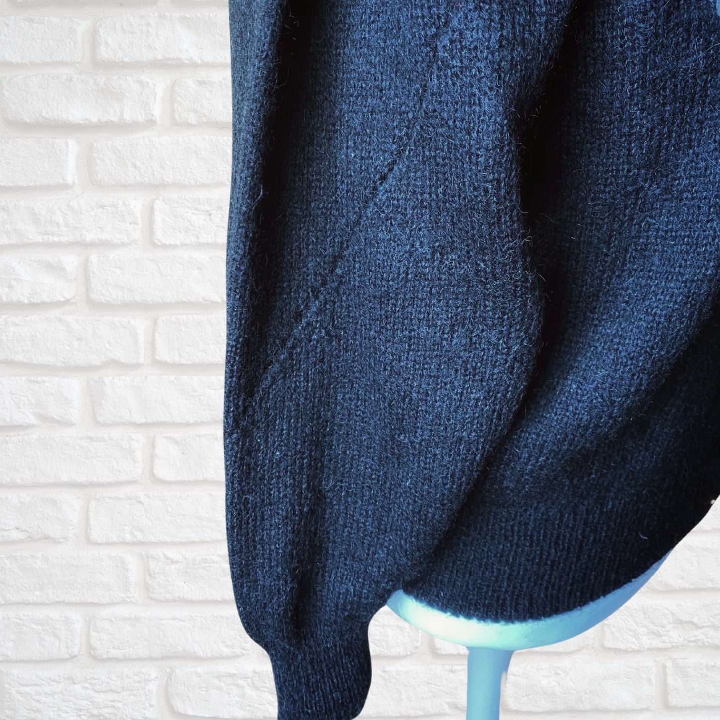 Stunning Vintage Black Mohair Cardigan with Beaded and Appliqué Black Rose detail  .Approx U.K. size 16 -20