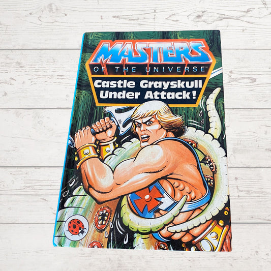 Castle Grayskull Under Attack ! He - Man. Masters of the Universe. Vintage ladybird book. Great gift idea