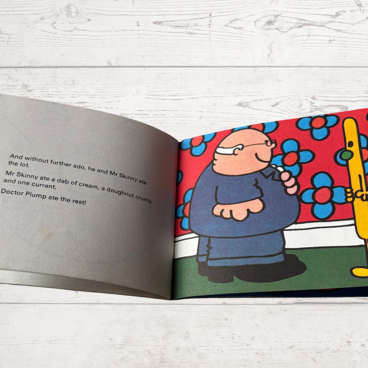 Mr. Skinny by Roger Hargreaves. Original 1970s The Mr Men series. 1978 edition. Great Gift Idea