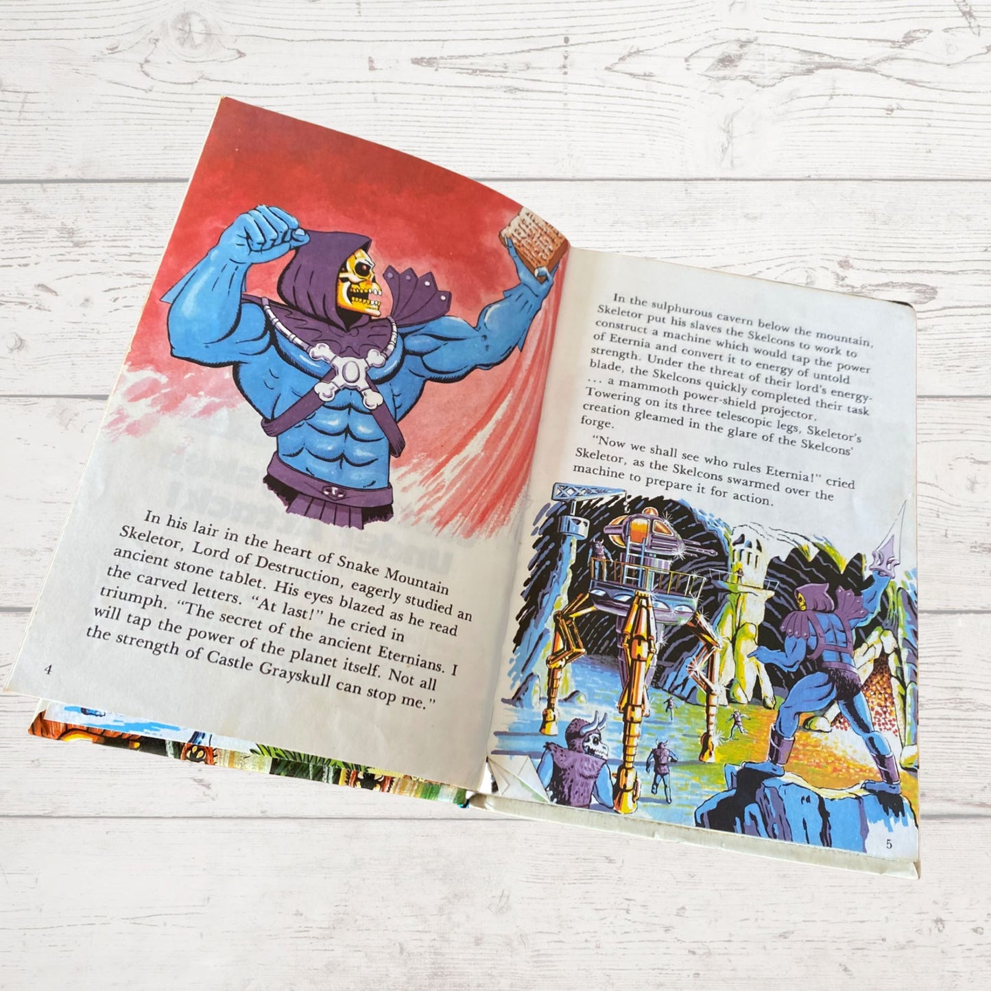 Castle Grayskull Under Attack ! He - Man. Masters of the Universe. Vintage ladybird book. Great gift idea