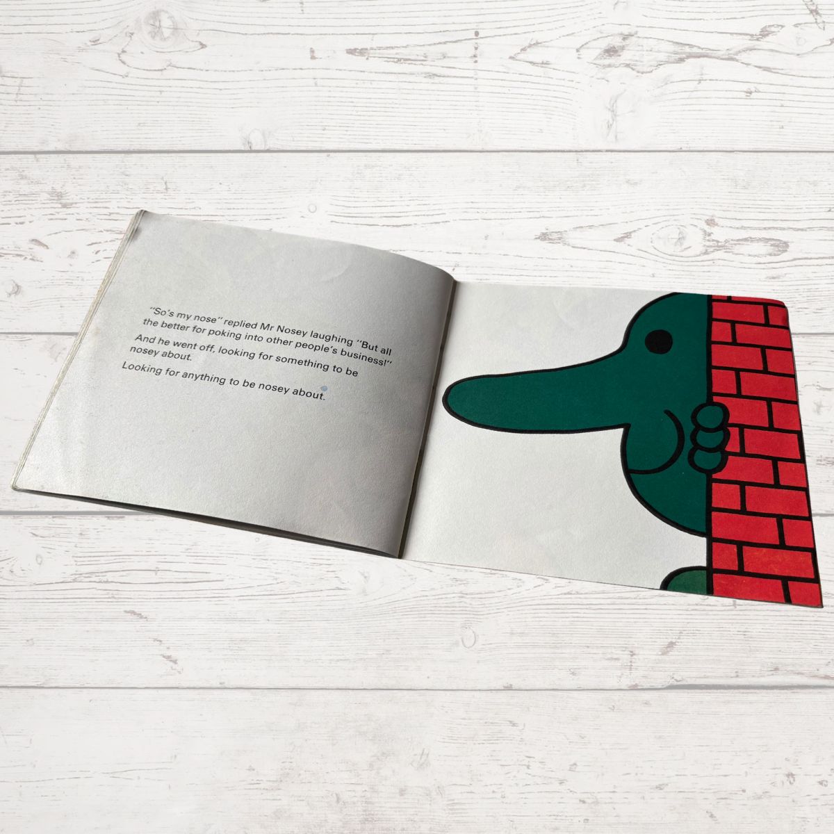 Mr. Tall by Roger Hargreaves. Original 1970s The Mr Men series. 1978 edition. Great gift idea