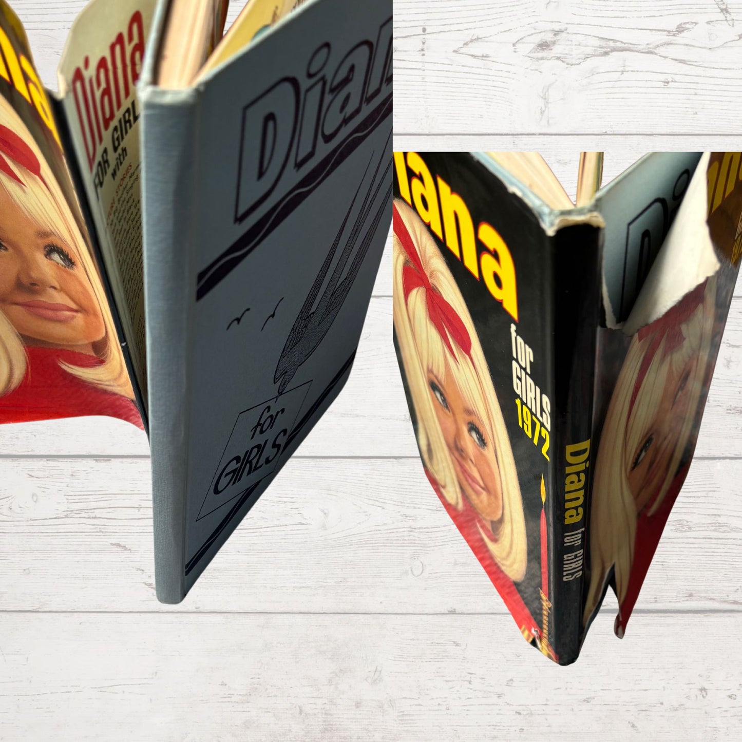 Vintage Diana Annual 1972, full of fiction, fashion, fun and nostalgia. Great gift idea