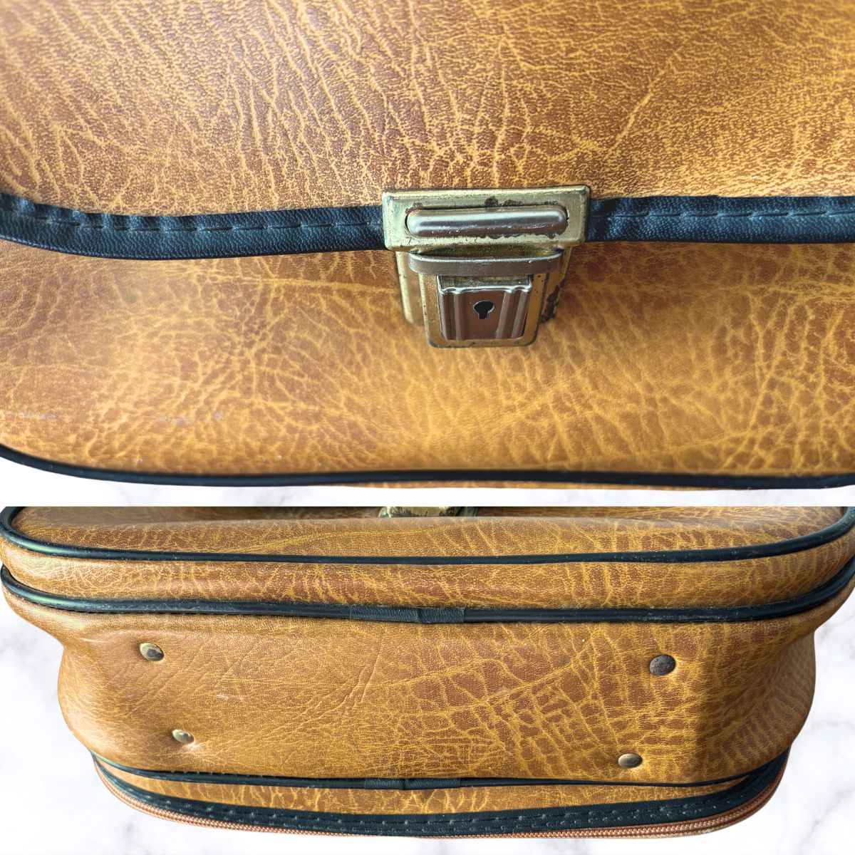 Vintage AA Unisex Travel Holdall/ Cabin Bag with Multiple Compartments