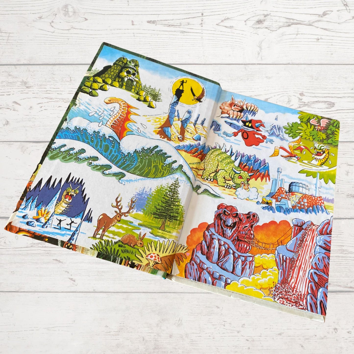 Castle Grayskull Under Attack ! He - Man. Masters of the Universe. Vintage ladybird book. Great gift idea