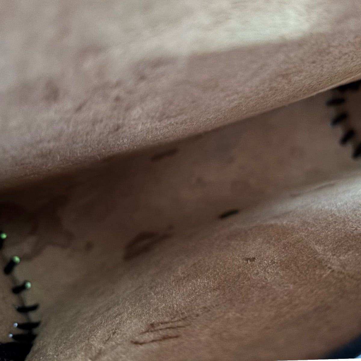 70s Boho Brown Tooled Leather Vintage Shoulder Bag with Buckle Fastening