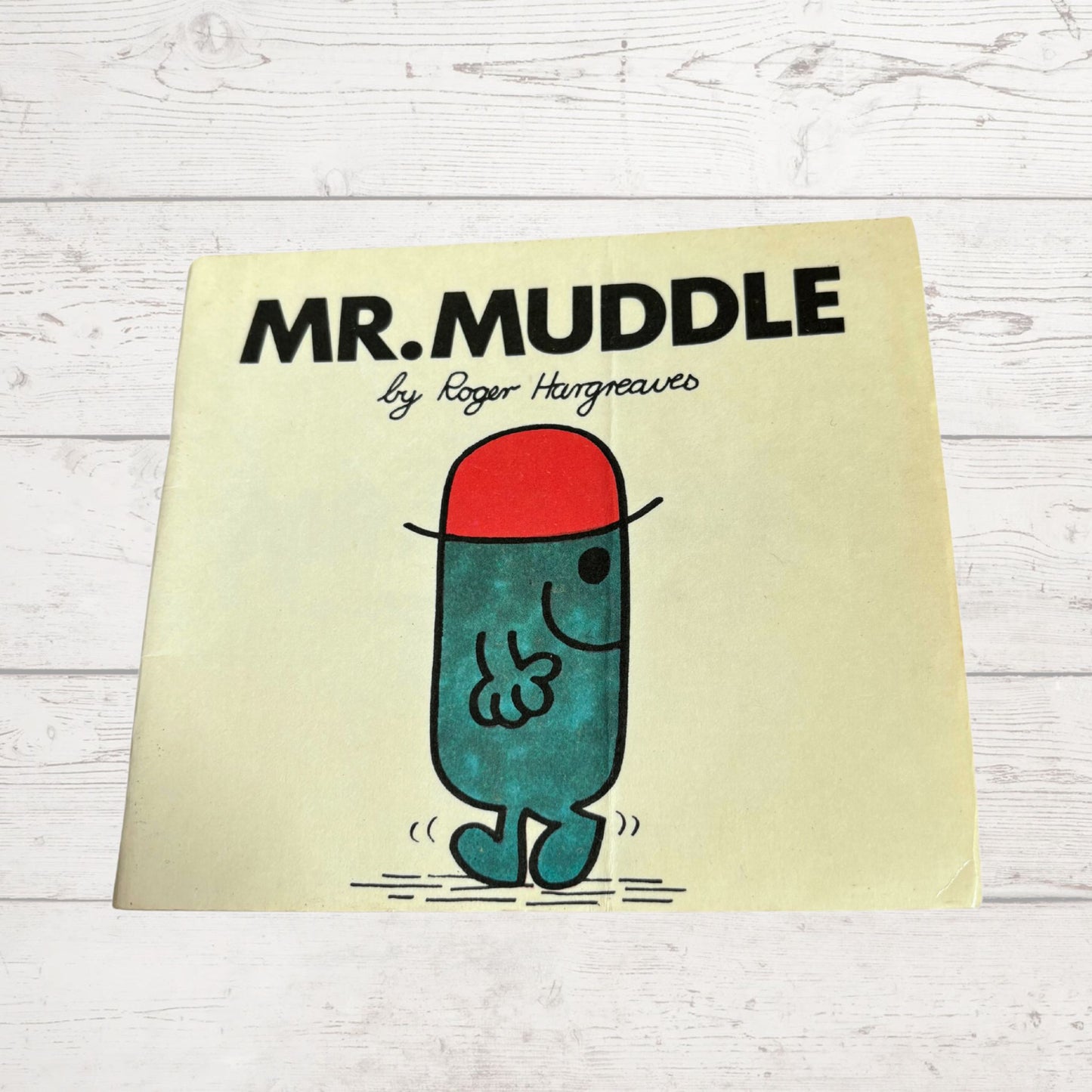 Mr. Muddle by Roger Hargreaves. Original 1970s The Mr Men series. 1976 edition.Great gift idea