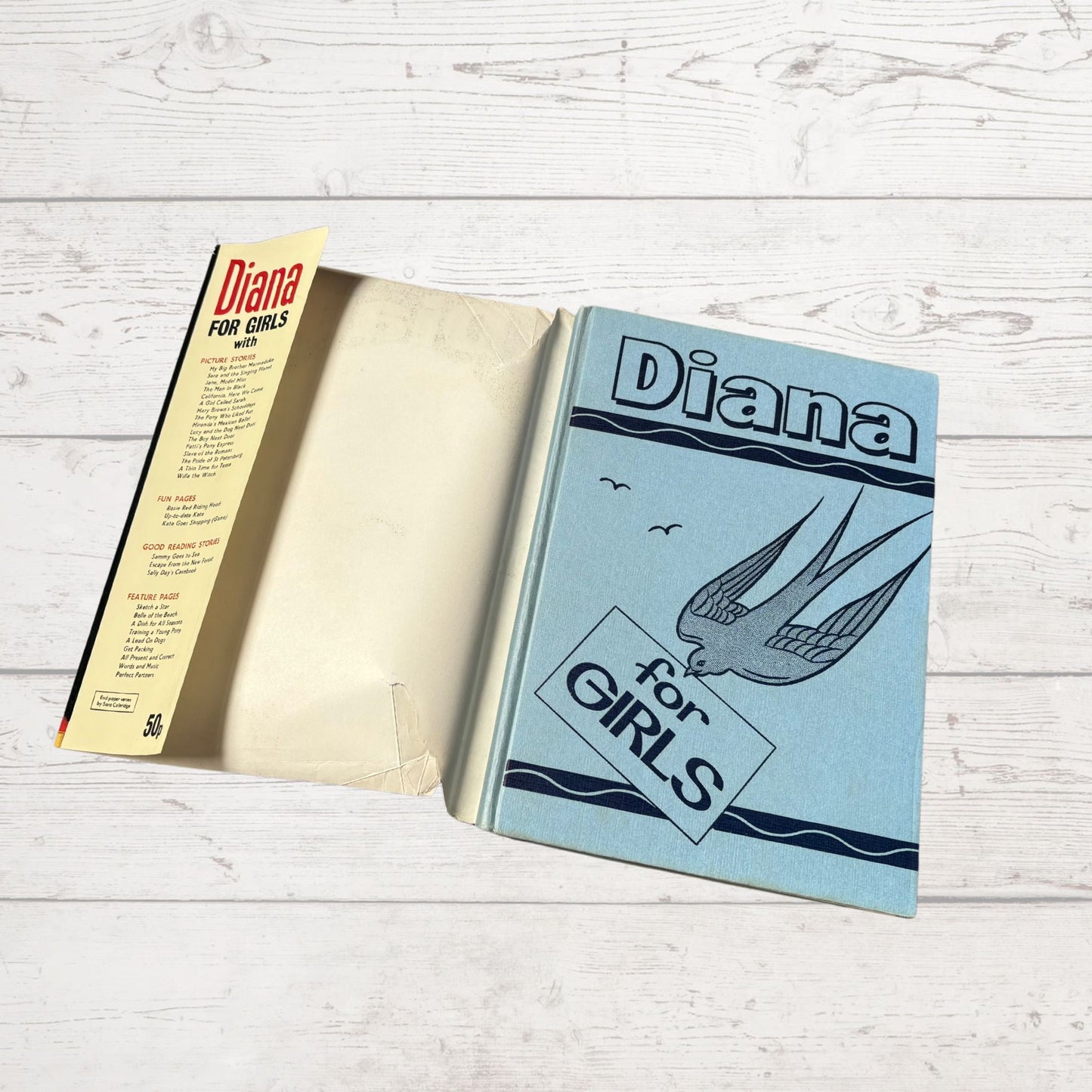 Vintage Diana Annual 1972, full of fiction, fashion, fun and nostalgia. Great gift idea