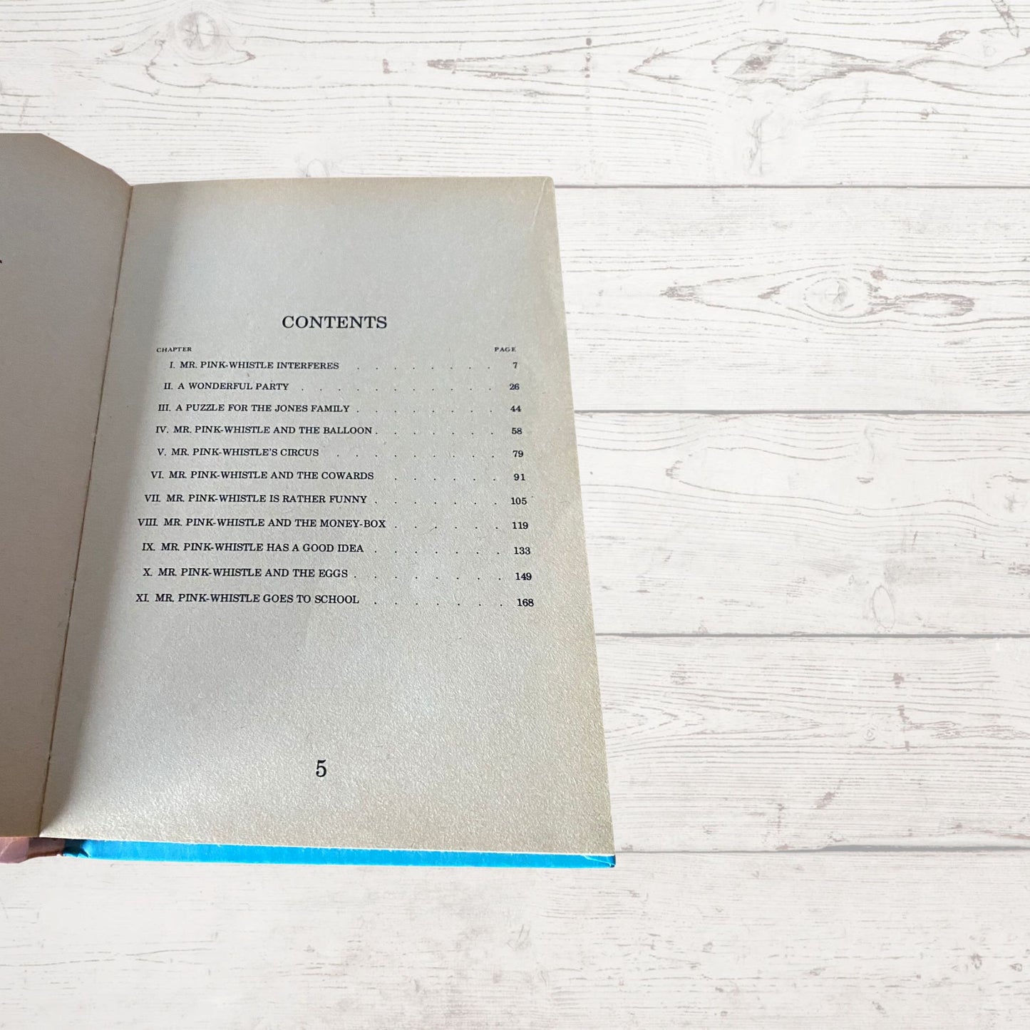 Mr Pink Whistle Interferes. 1970s Dean & son Hardback Book by Enid Blyton