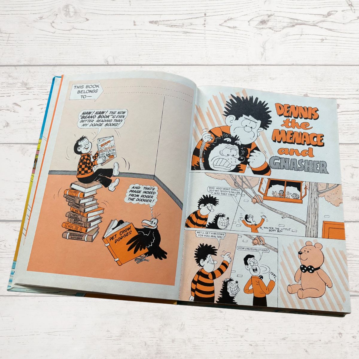 Vintage Beano Book 1982.Comic Strip Annual for Nostalgic Reading & Collecting. Great Gift Idea