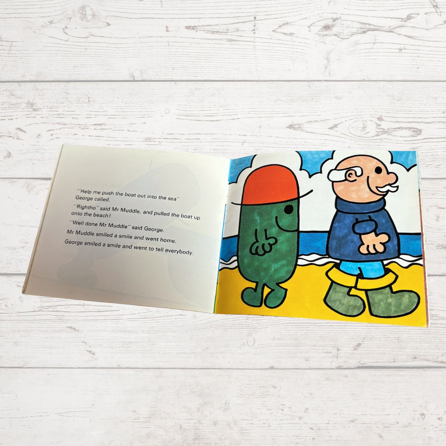 Mr. Muddle by Roger Hargreaves. Original 1970s The Mr Men series. 1976 edition.Great gift idea