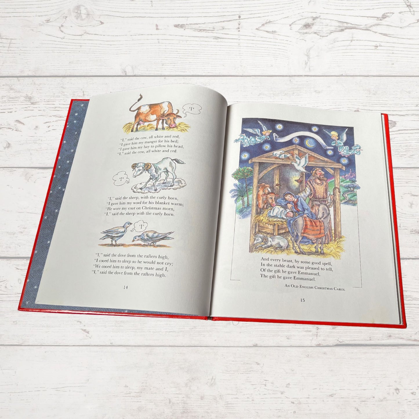 Vintage Children’s Christmas Book: When Christmas Comes, An Anthology of Stories and Poems by Elisa Trimby