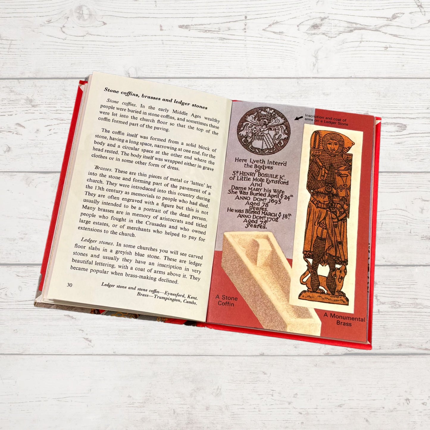 Vintage 1970s ladybird book: What to Look for Inside a Church. Series 649