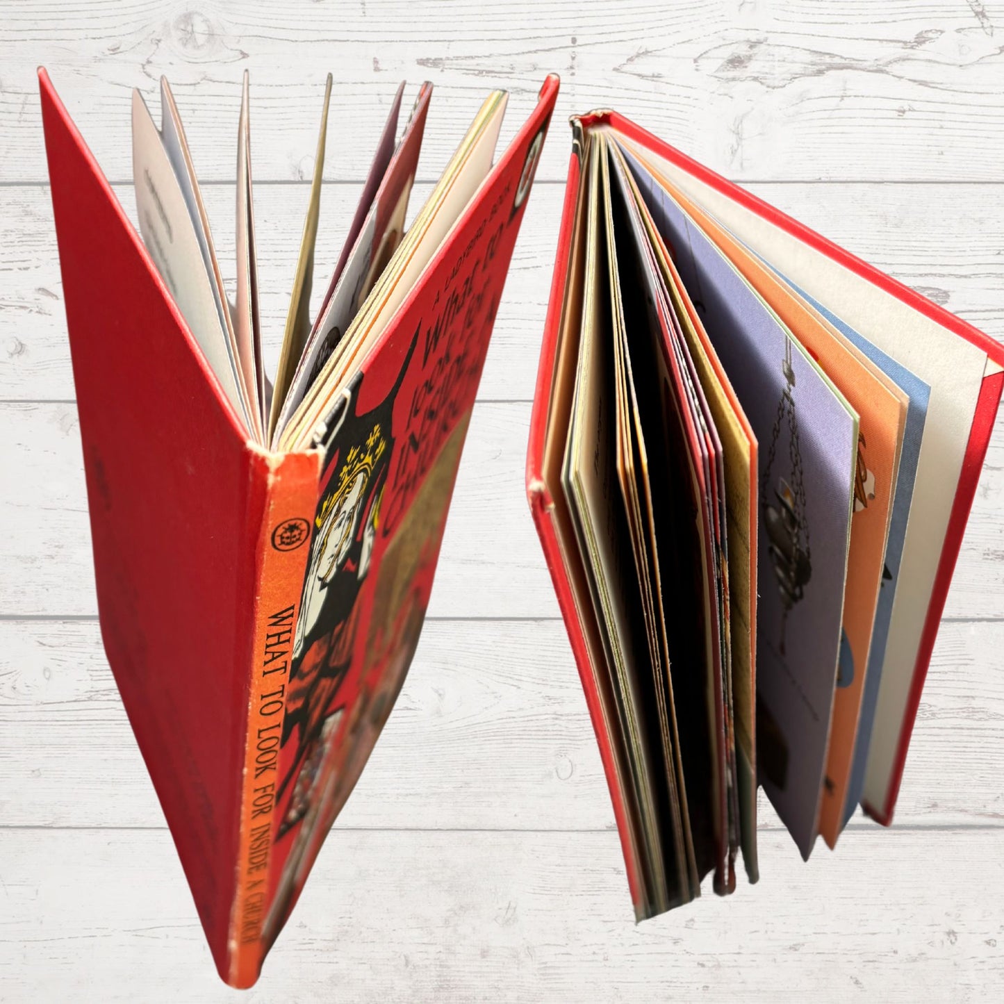 Vintage 1970s ladybird book: What to Look for Inside a Church. Series 649