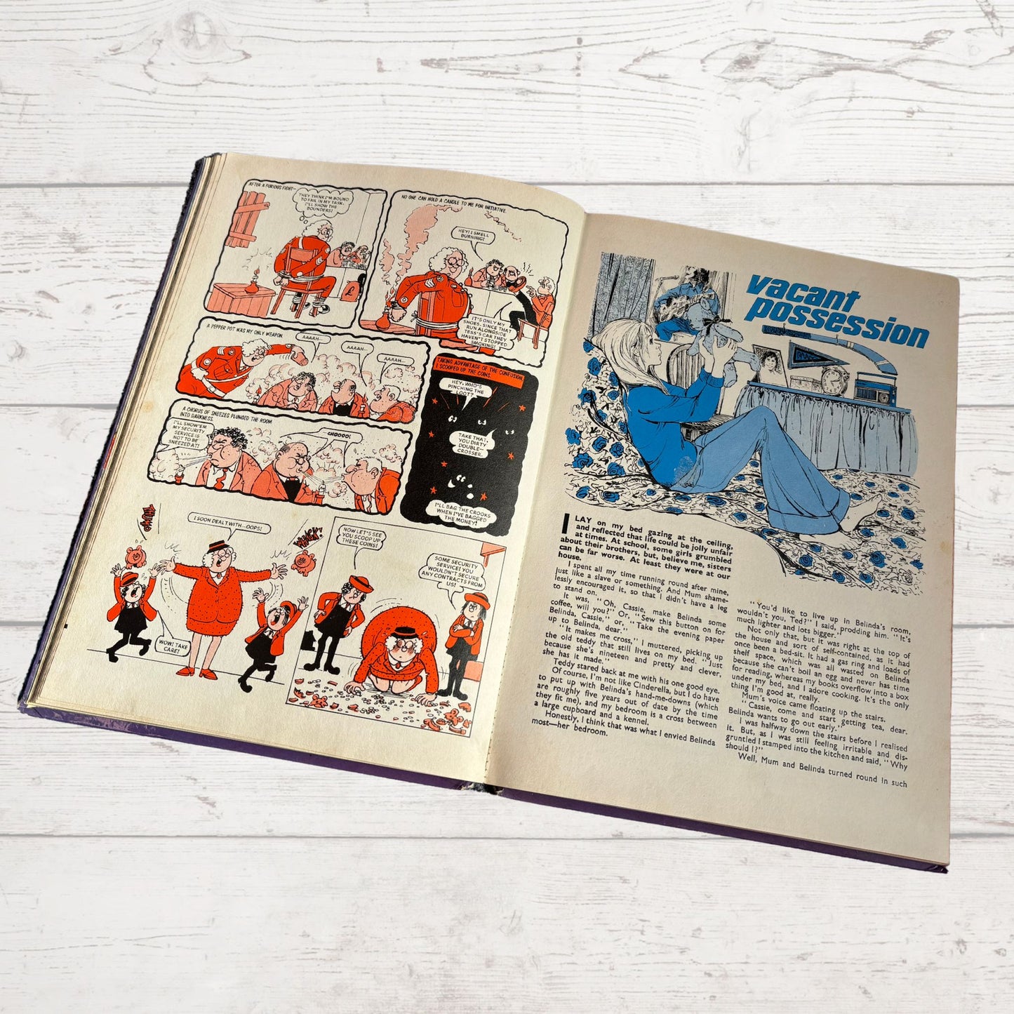 Vintage Judy Annual 1976, full of fiction, fun activities and nostalgia. Great gift idea