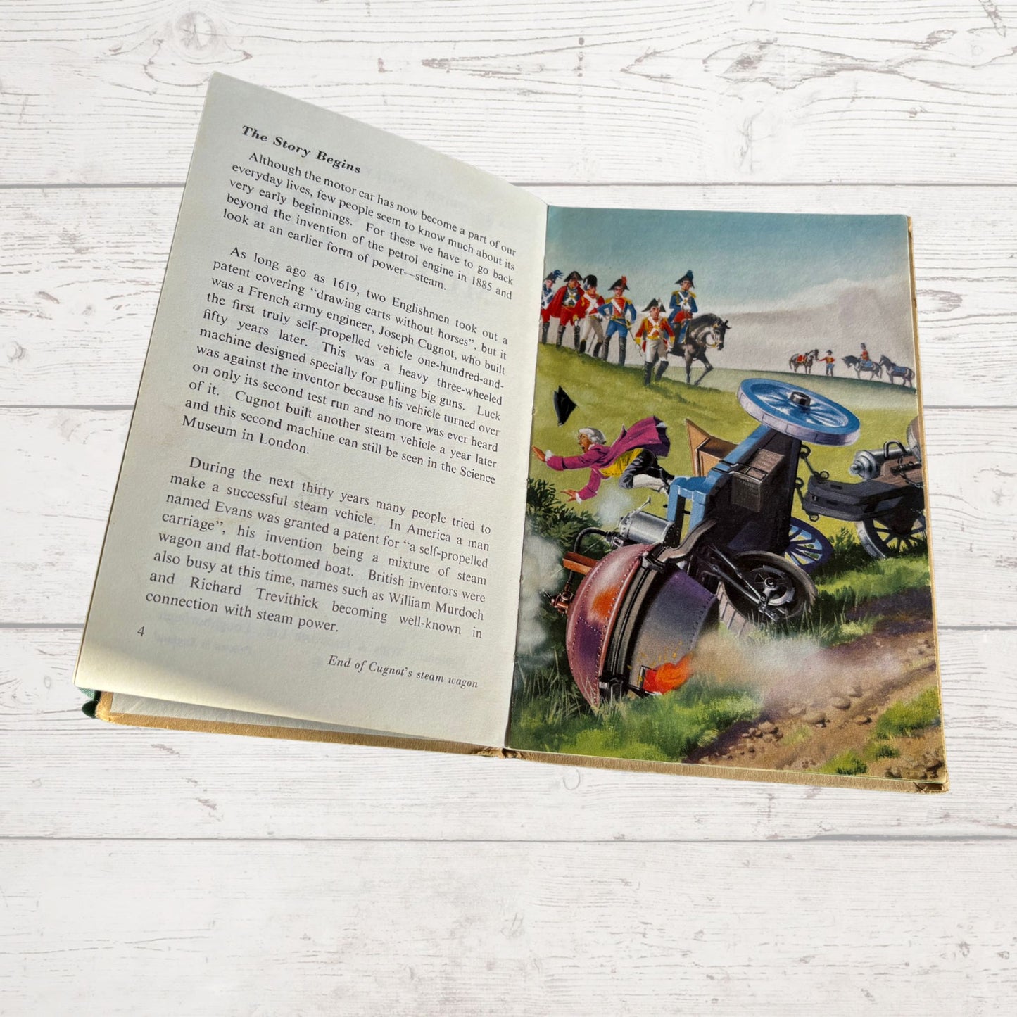 Vintage 1960s ladybird book, The Story of the Motor Car. Series 601