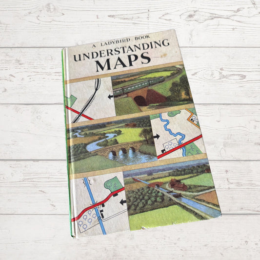 Understanding Maps. Vintage 1960s Ladybird Book. Series 671