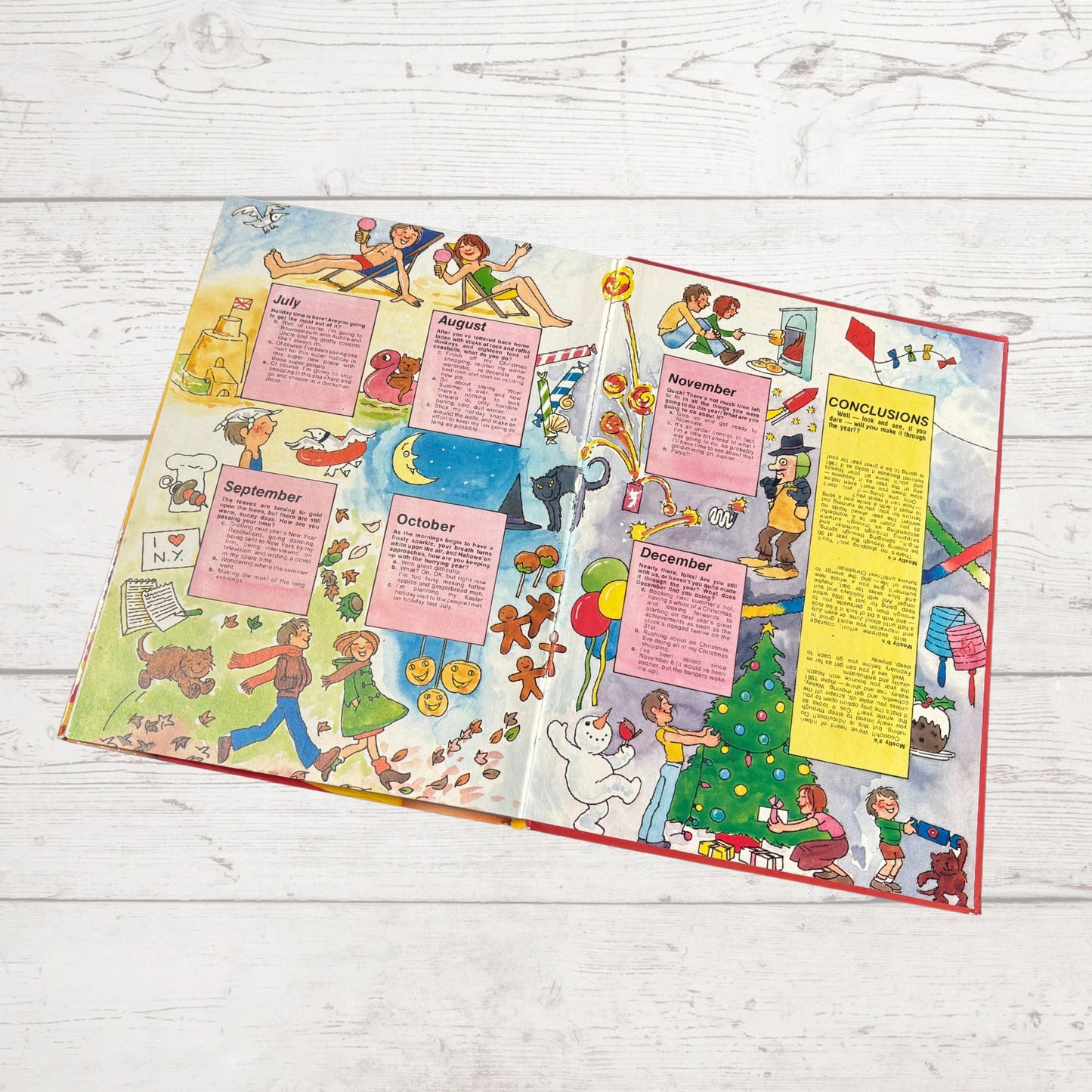 Vintage Blue Jeans Annual 1981, full of fiction, fashion, fun and nostalgia. Great gift idea