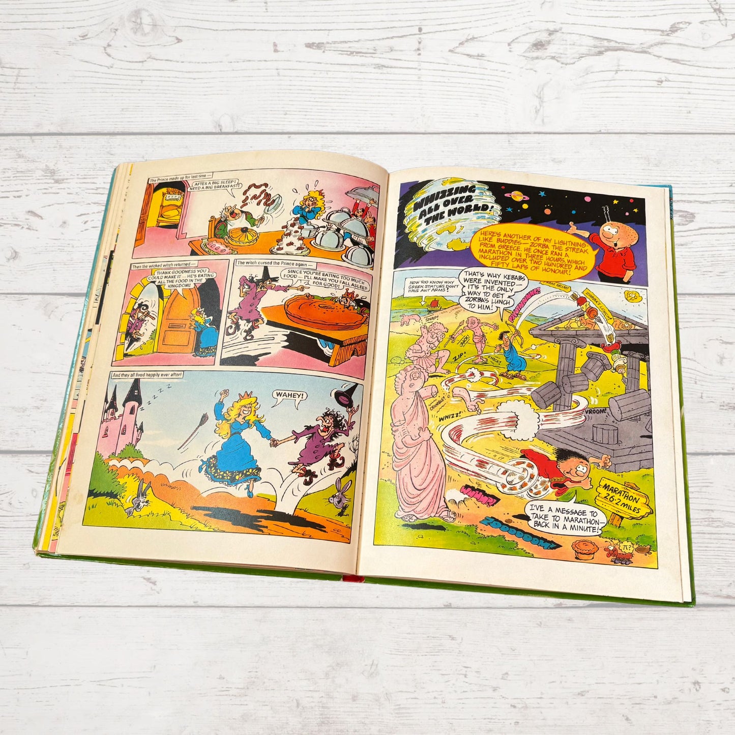 Vintage Beano Annual 1992. Classic Comic Strips for Nostalgic Reading & Collecting. Great gift idea