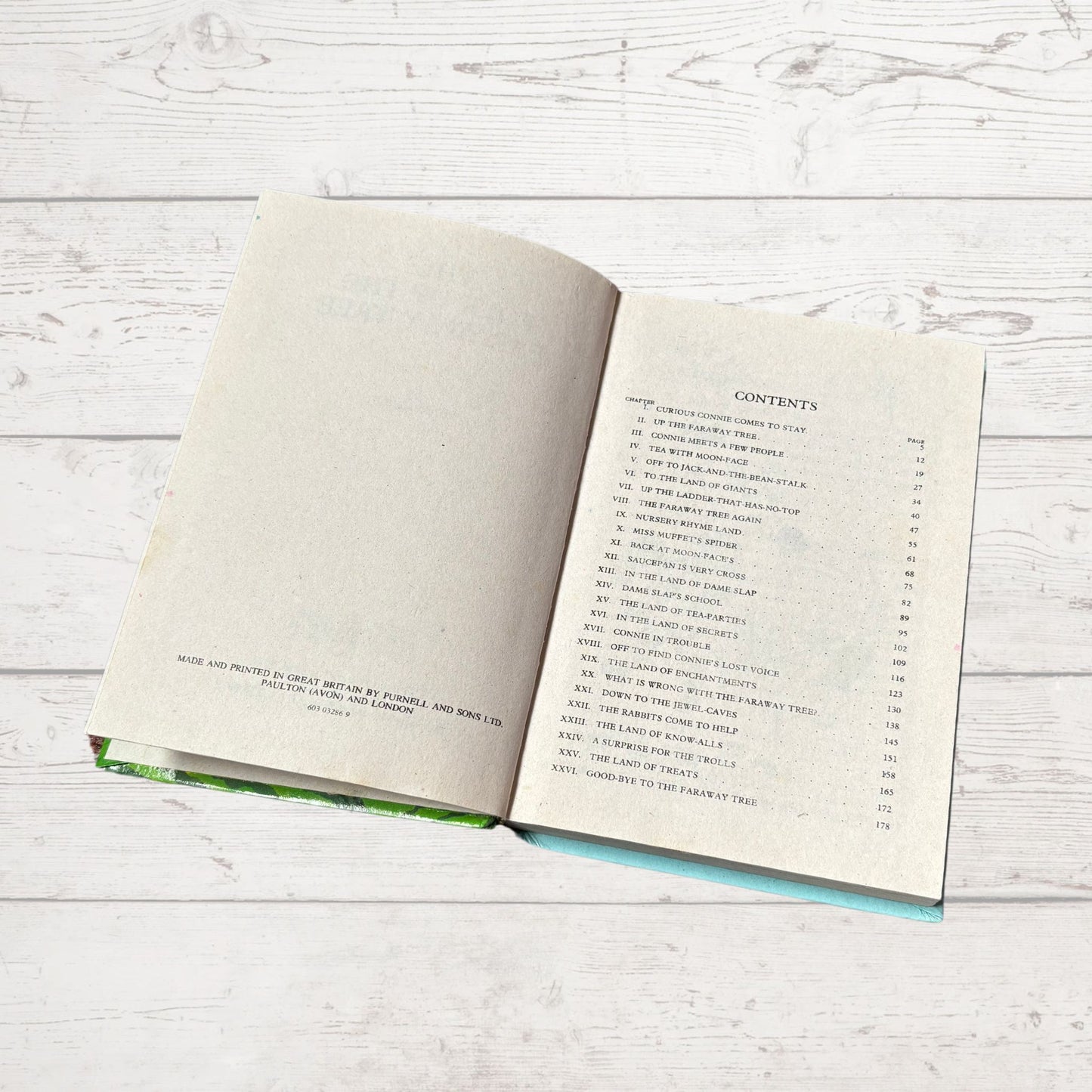 Vintage 1970s Dean & son Hardback Book by Enid Blyton - The Folk of the Faraway Tree.  Great nostalgic/ children’s gift idea