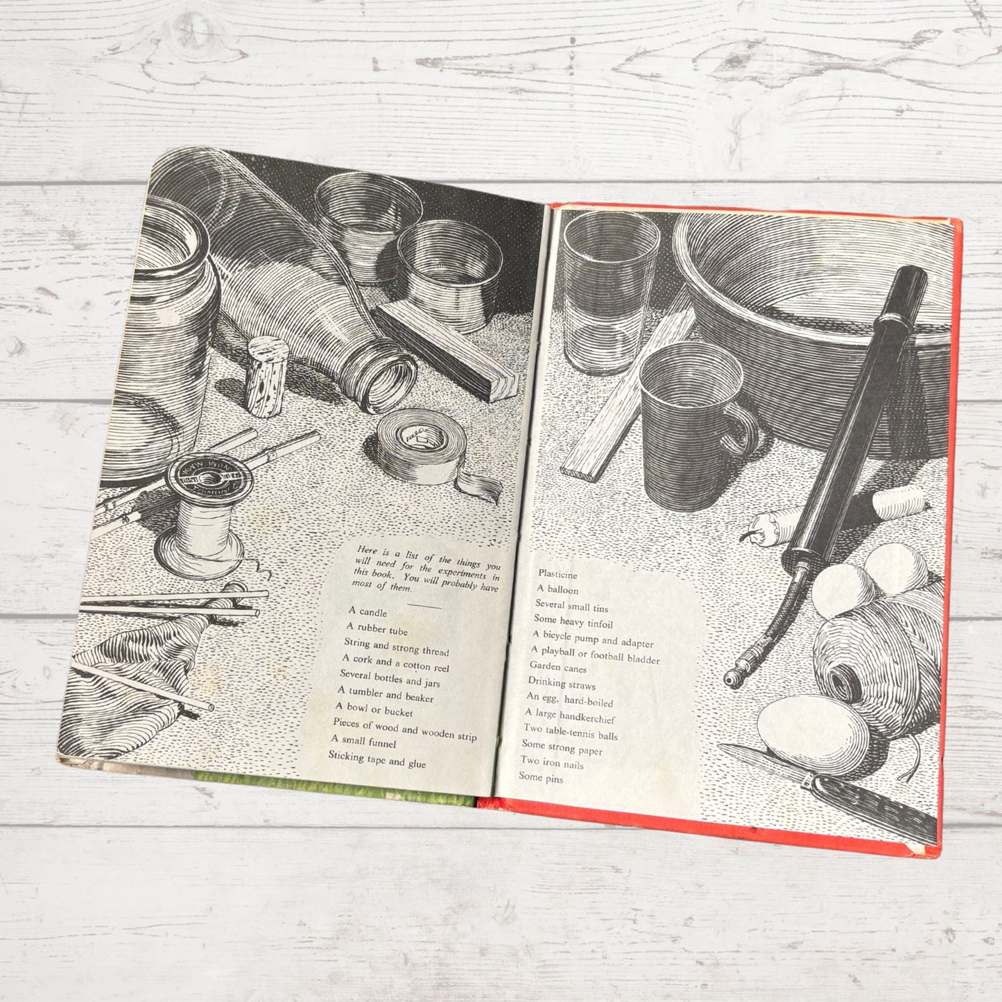 Vintage 1970s ladybird book, Junior Science Book: Air, Wind and Flight. Series 621