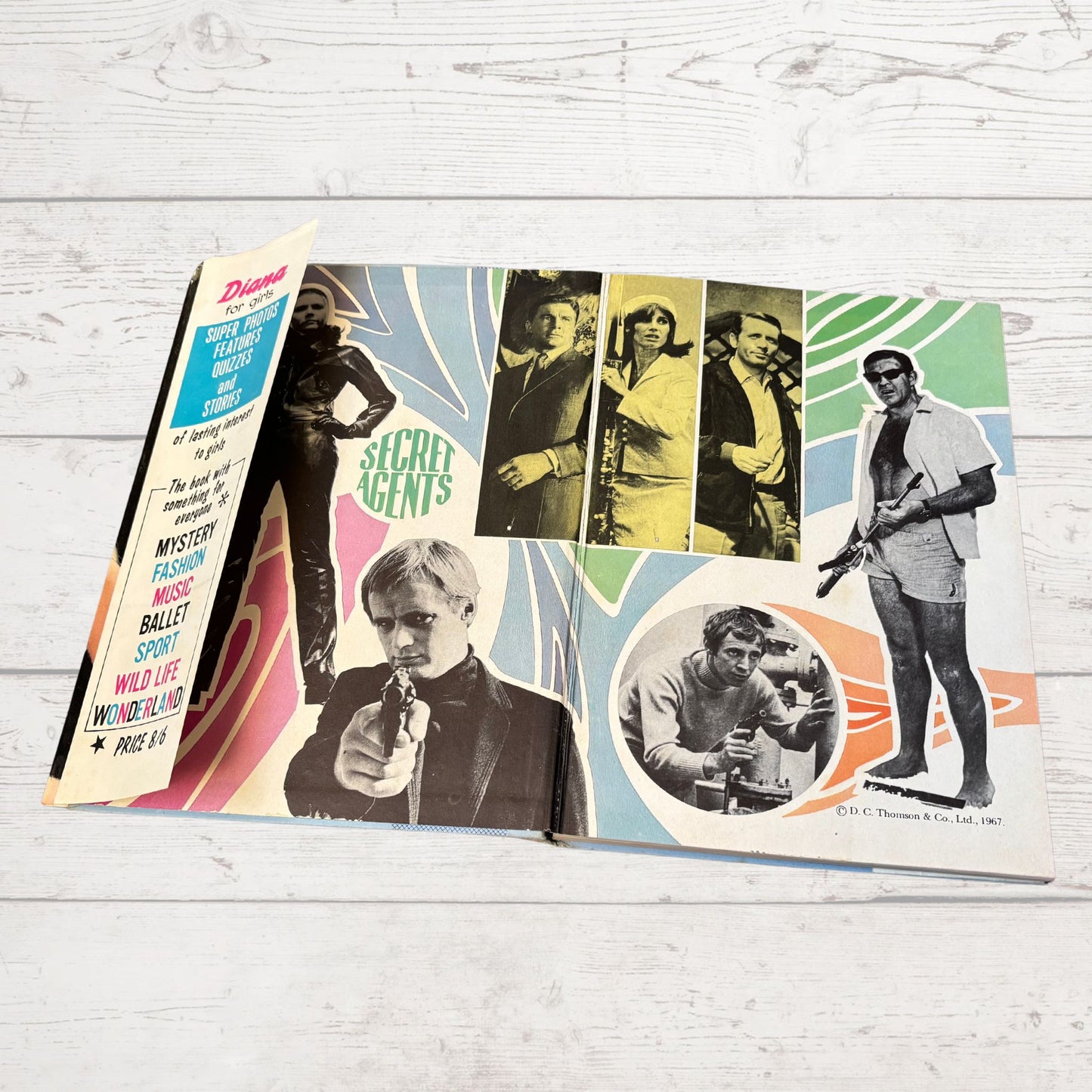 Vintage Diana Annual 1968, full of fiction, fashion, fun and nostalgia. Great gift idea