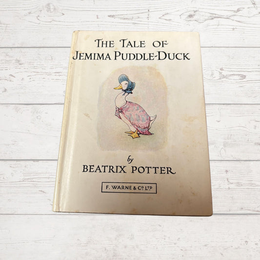 The Tale of Jemima Puddle-Duck. Vintage Beatrix Potter book. 1970 edition